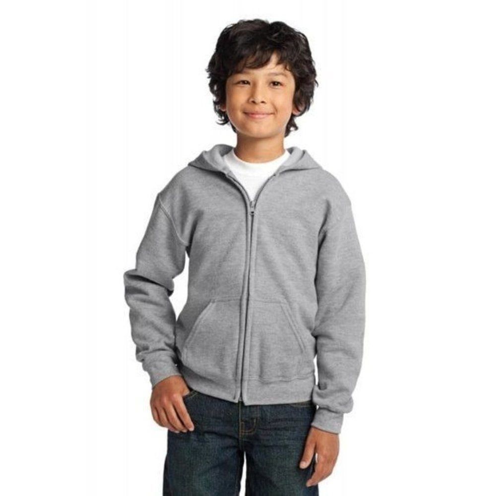 Starter Boys Gray Exclusive Full Zip Hoodie XS